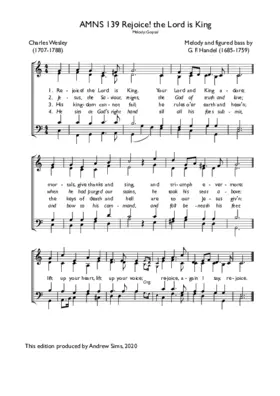 Rejoice! the Lord is King