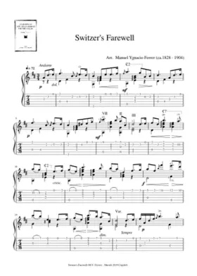 Compositions and arrangements for the guitar