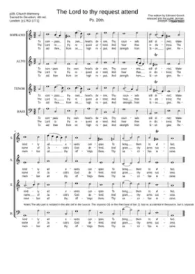 The Lord to thy request attend