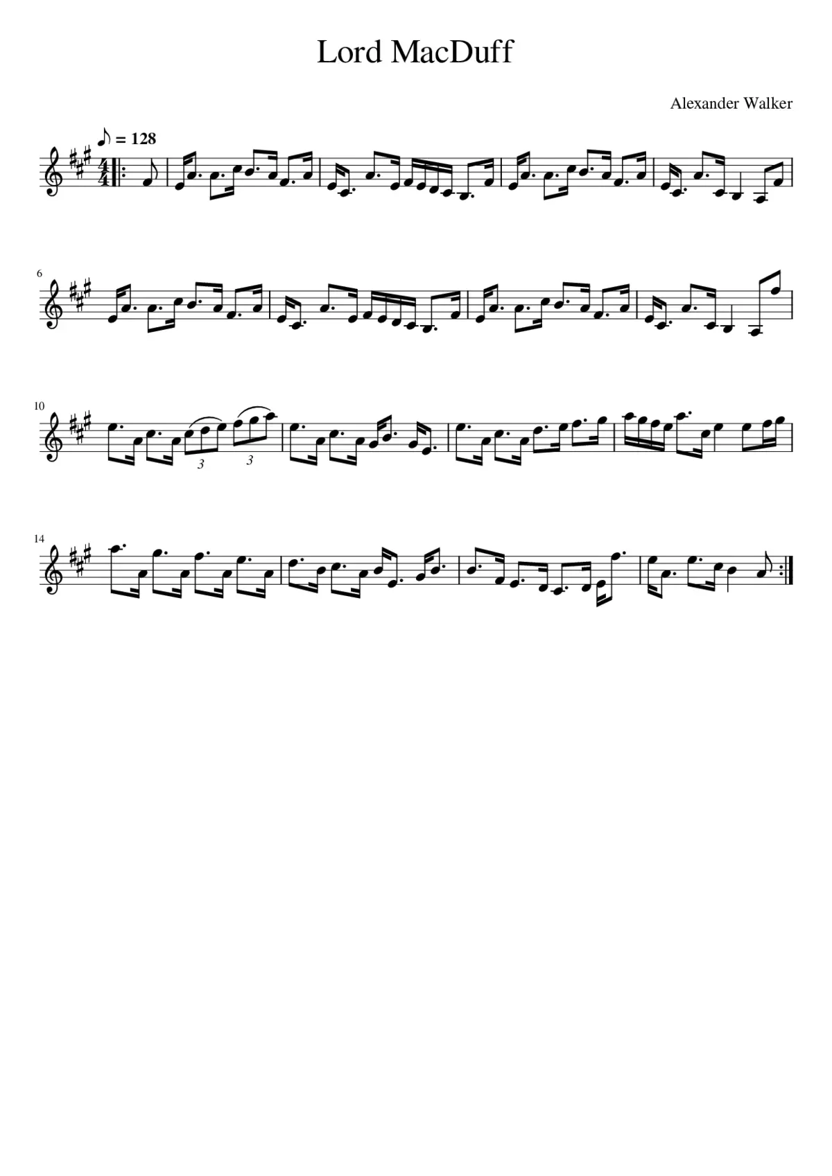 Lord MacDuff - Page 1