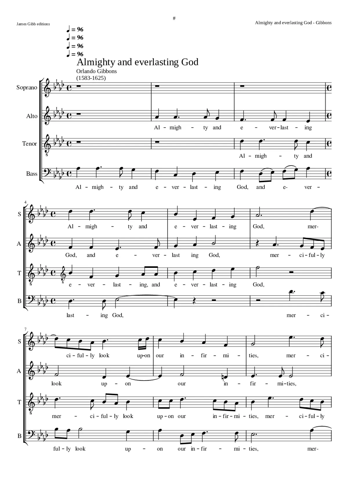 Almighty and Everlasting God - Page 1