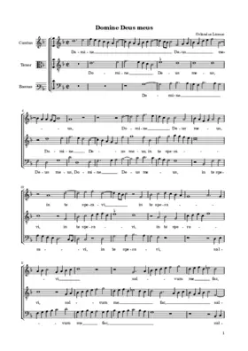 Domine Deus meus