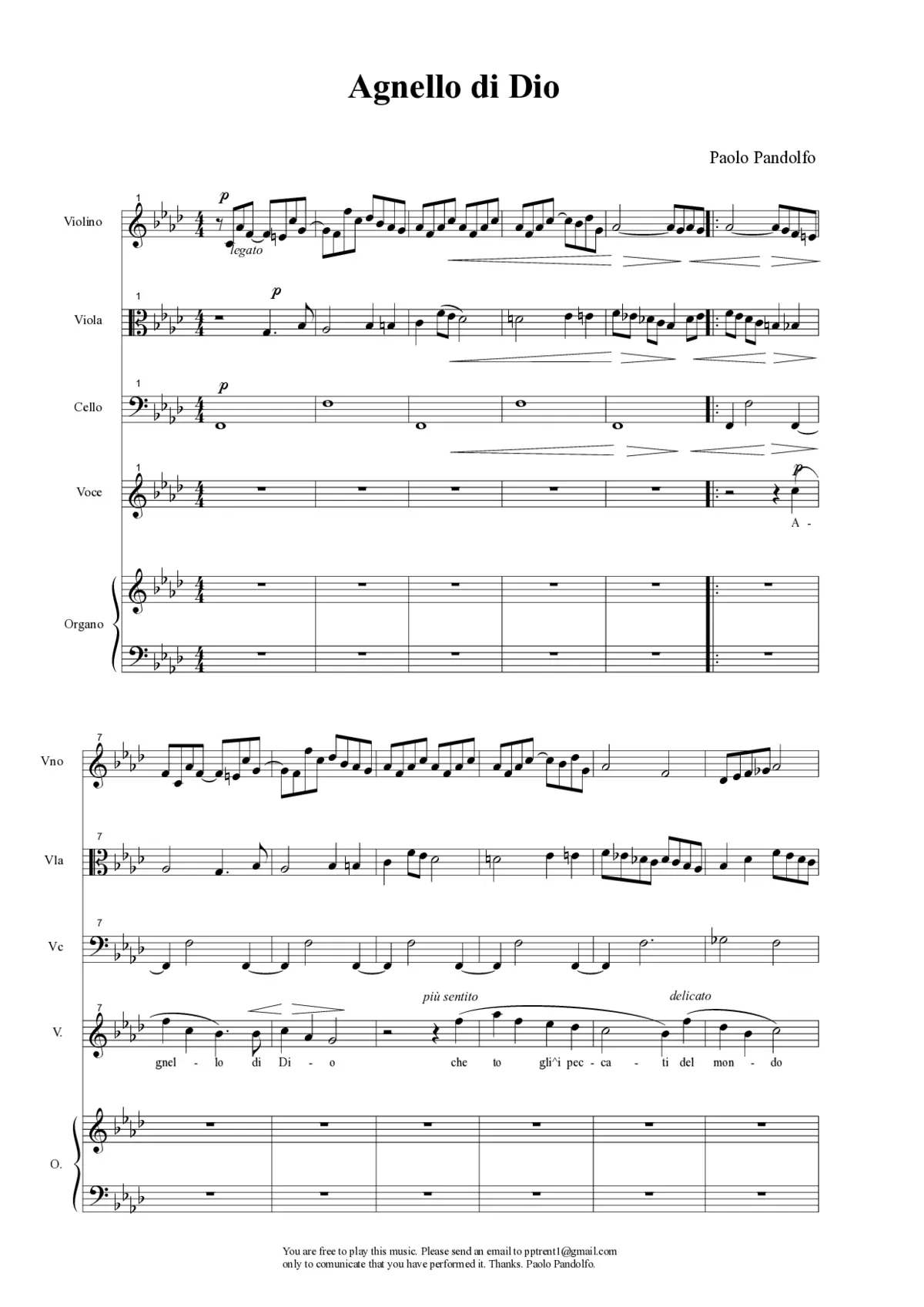Agnello di Dio III (2001) - Page 1