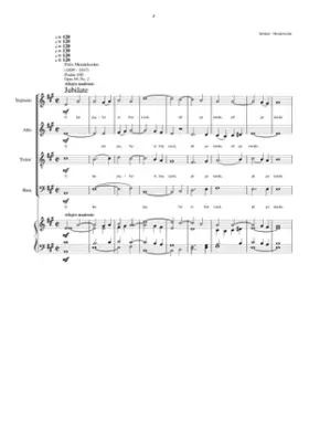 Jubilate Deo Op. 69 No. 2