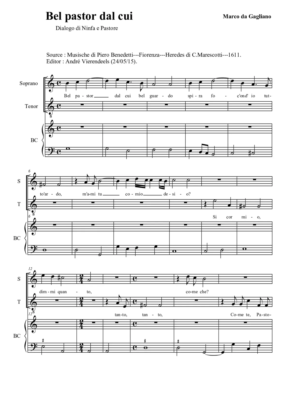 Bel pastor - Page 1