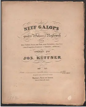 9 galops, 4 Walses et Regdowak