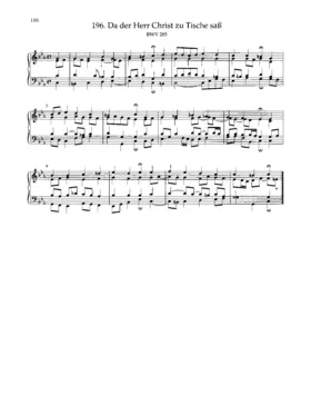 Da der Herr Christ zu Tische saß