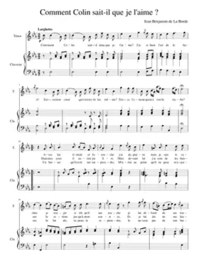 Comment Colin sait-il que je l'aime ?
