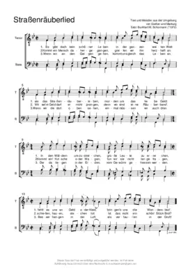 Straßenräuberlied