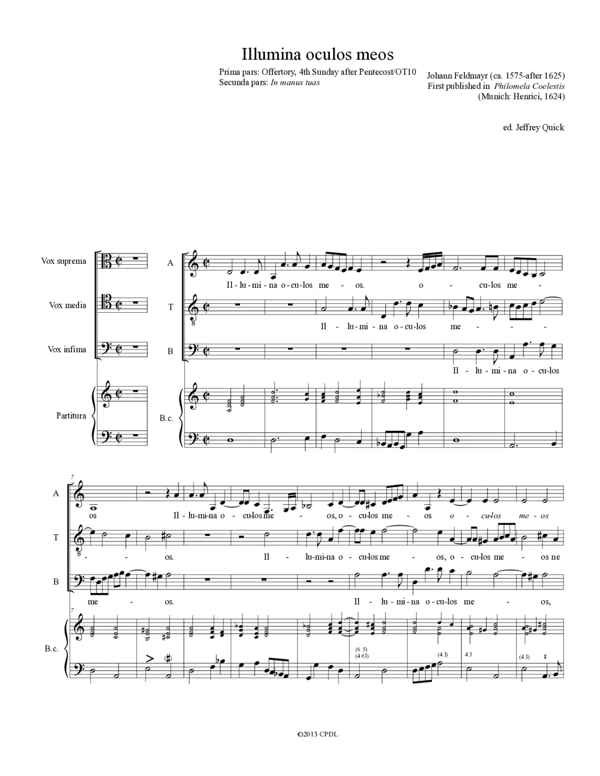 Illumina oculos meos - Page 1