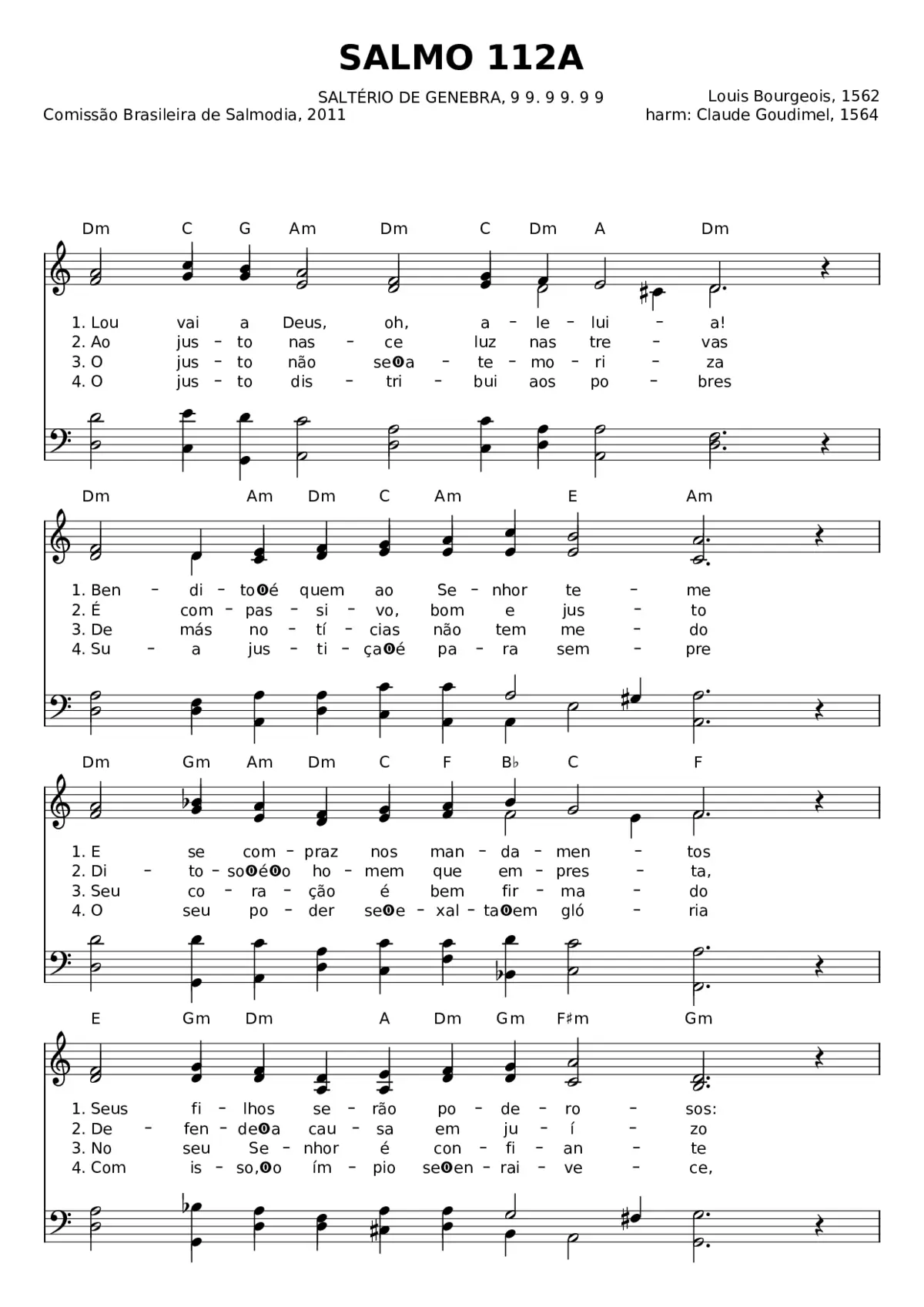 Salmo 112A - Page 1