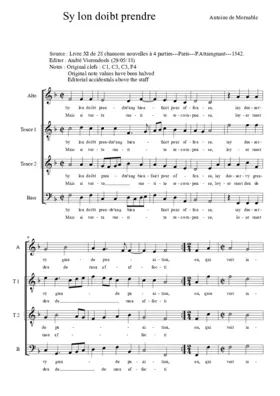 Si lon doibt prendre