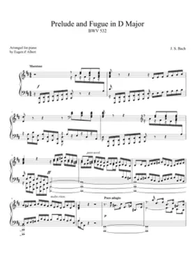 Prelude and Fugue in D major BWV 532