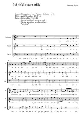 Poi ch'el soave stille