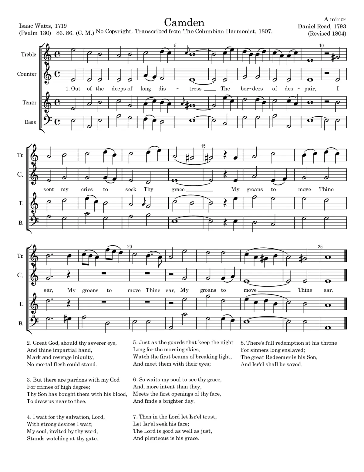 Camden - Page 1