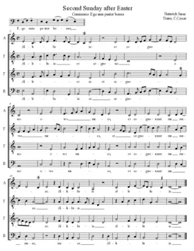 Ego sum pastor bonus