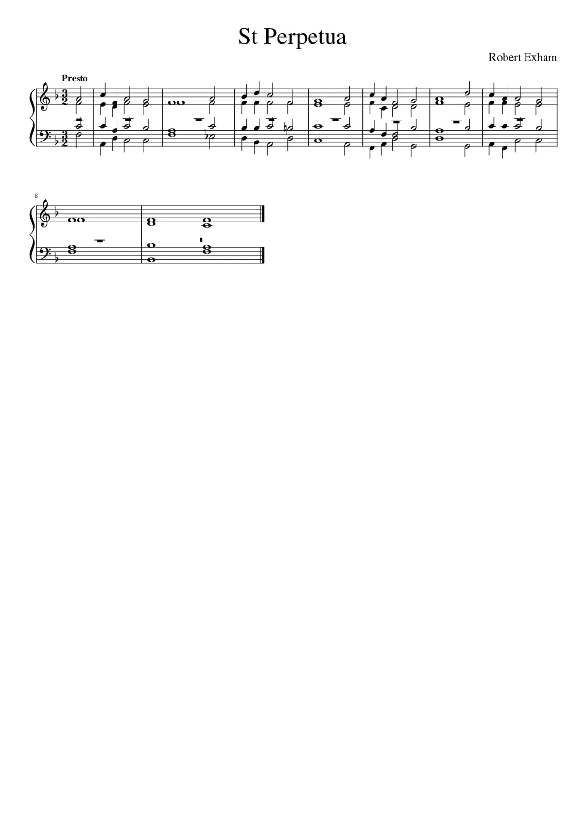 St. Perpetua - Page 1