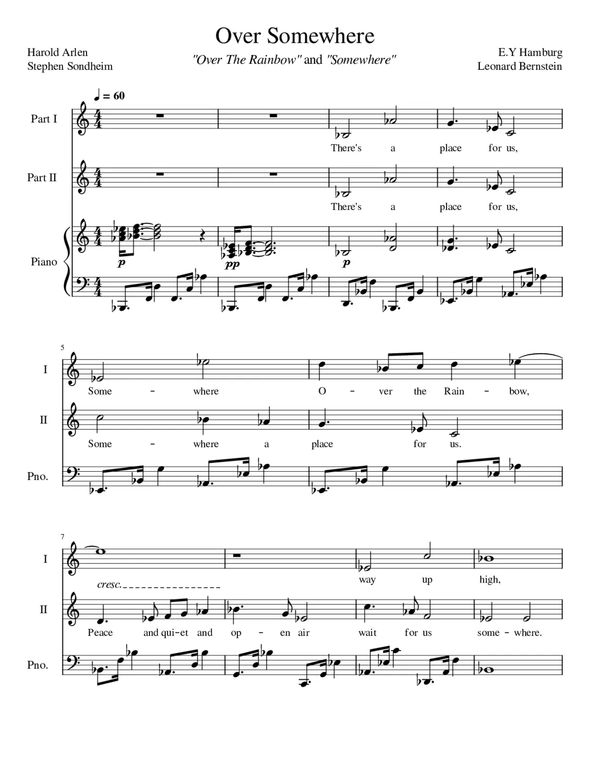 Over the Rainbow - Page 1