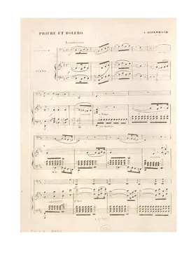 Prière et boléro