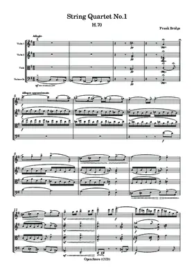 String Quartet No.1, H.70