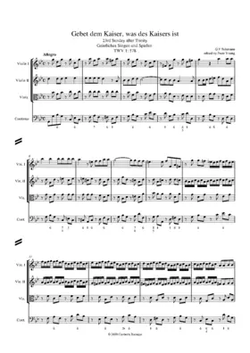 Gebet dem Kaiser, was des Kaisers ist