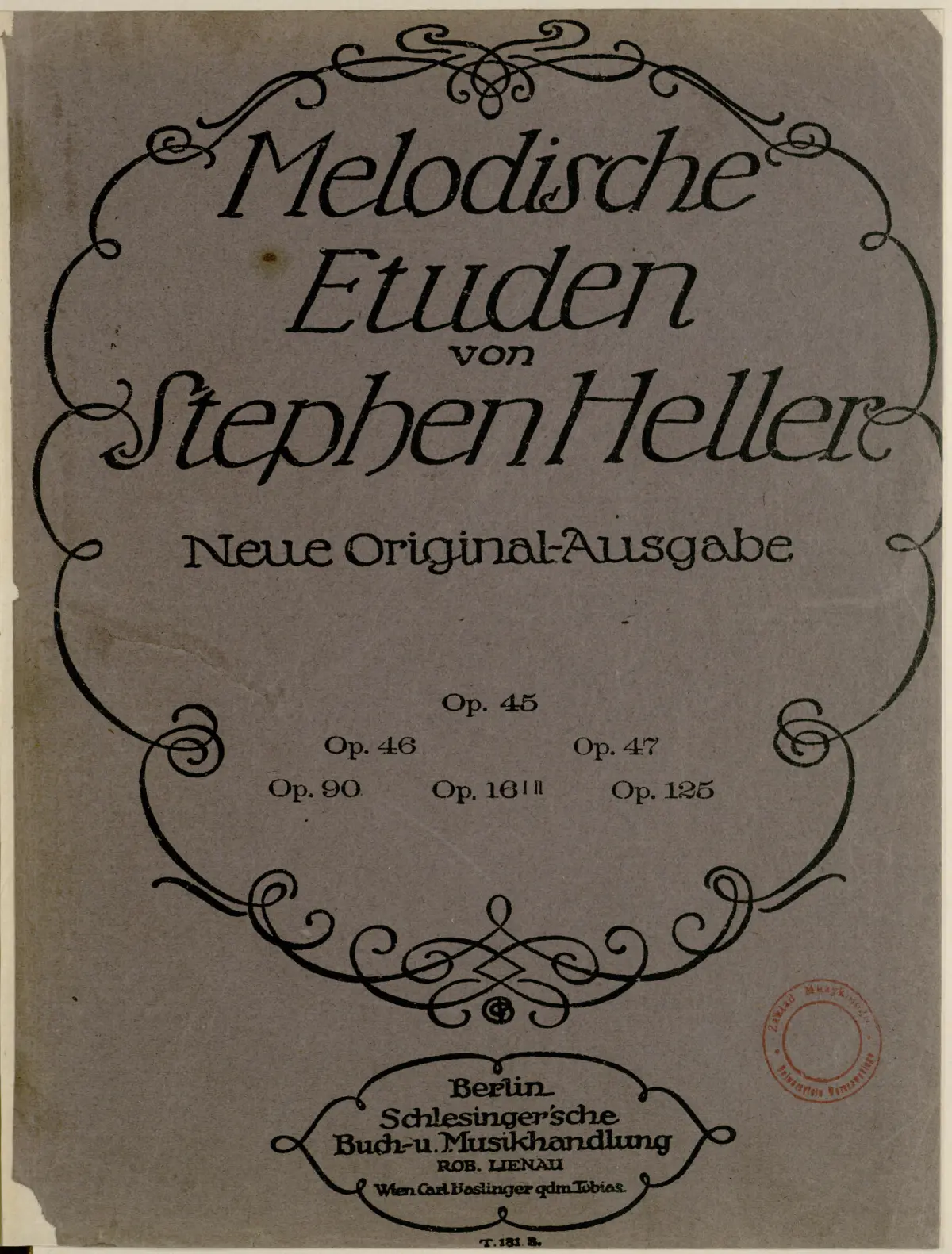 24 Etudes d'Expression et de Rhythme, Op.125 - Page 1