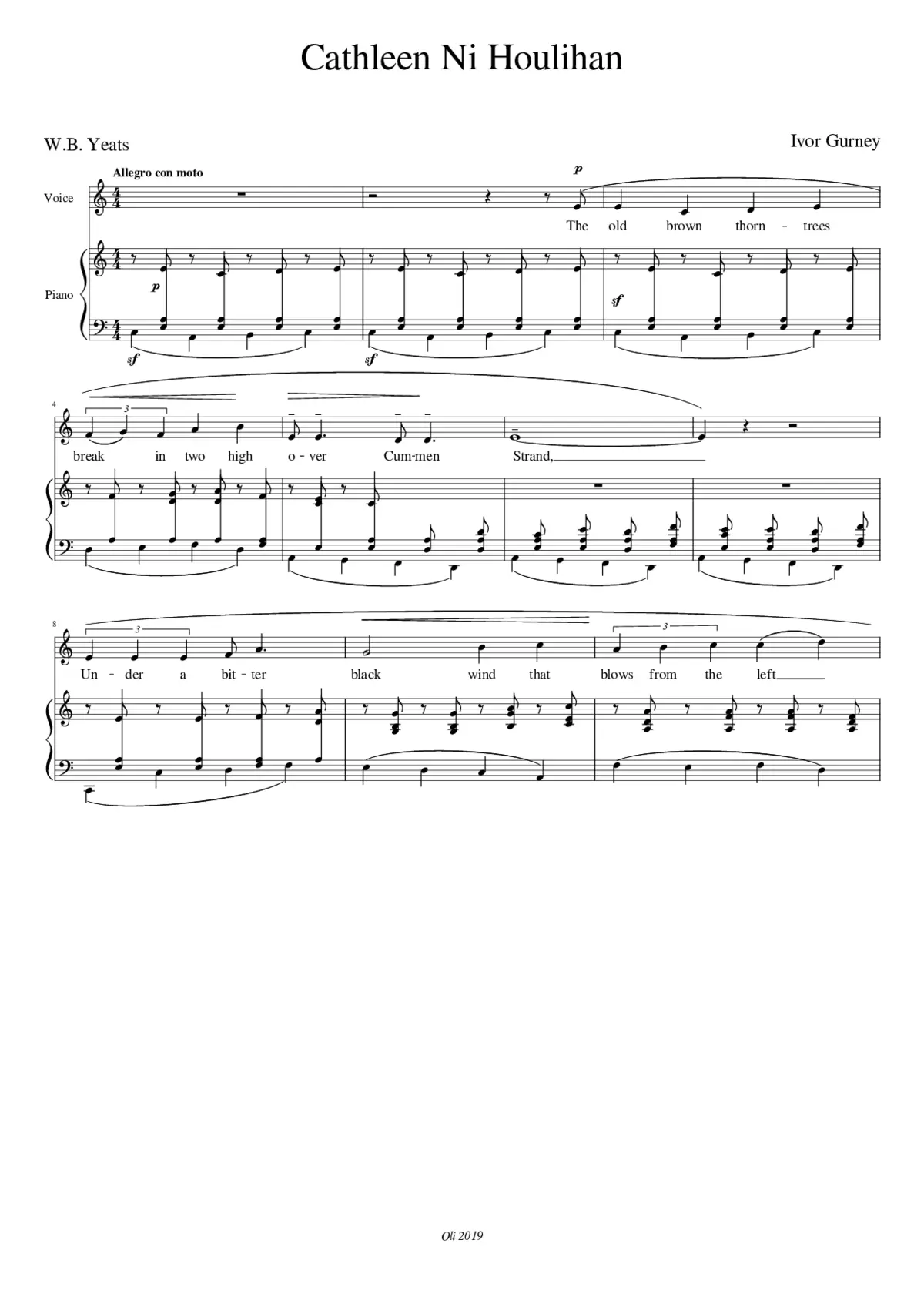 Cathleen Ni Houlihan - Page 1