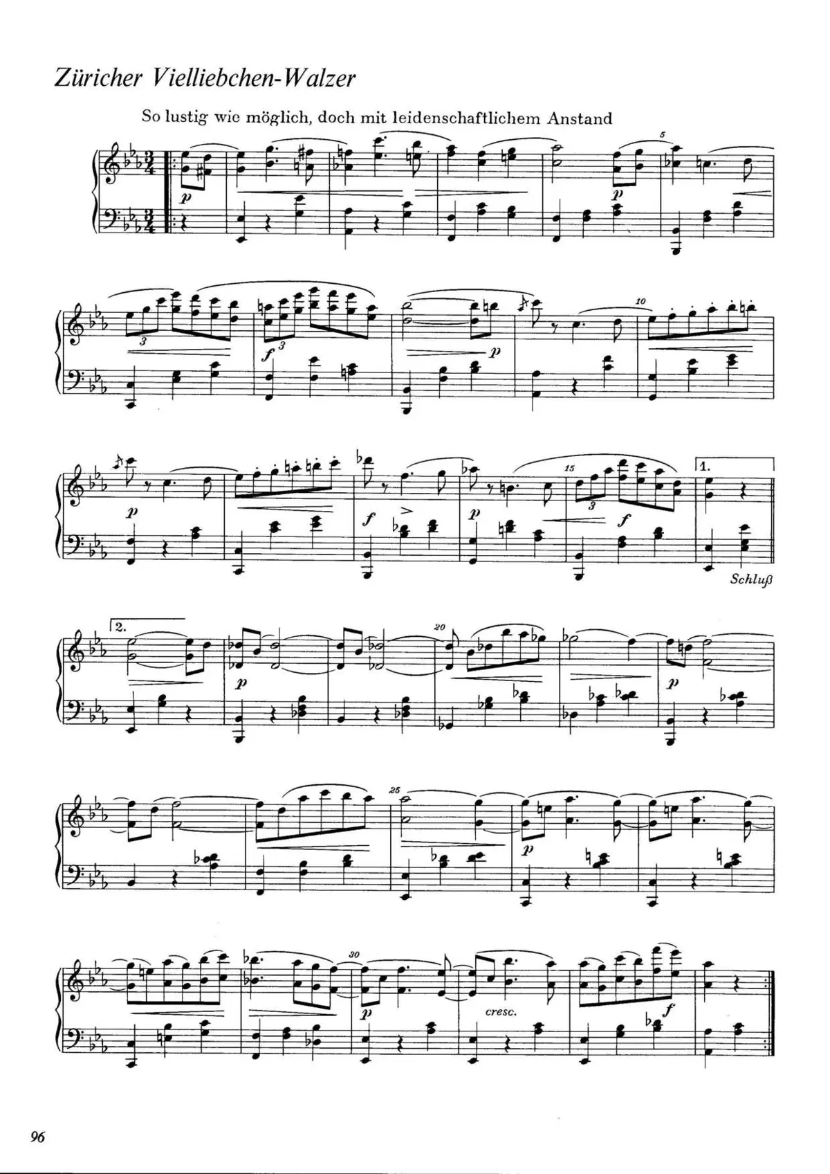 Züricher Vielliebchen-Walzer - Page 1