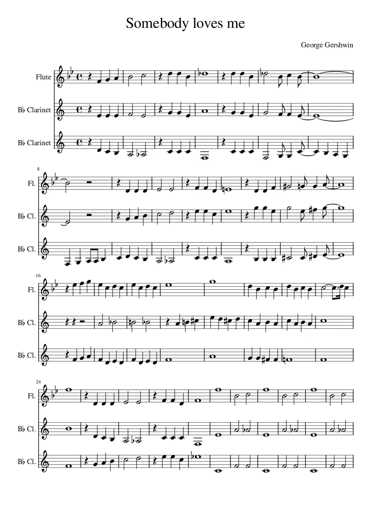 Somebody loves me - Page 1