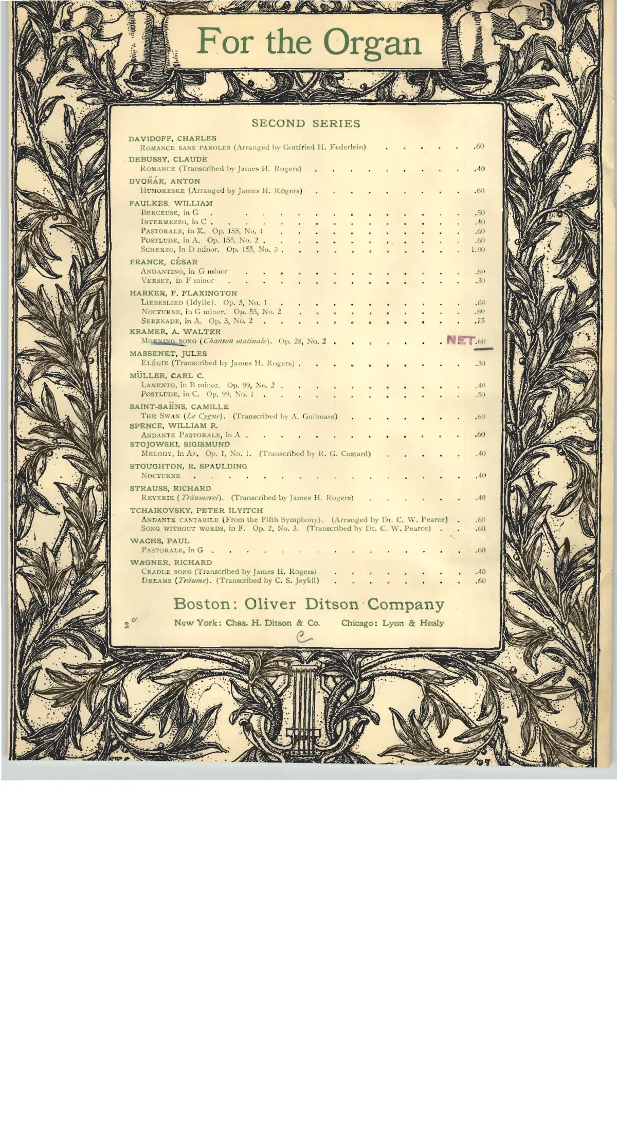 8 Organ Pieces - Page 1