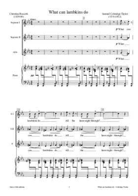 What can lambkins do