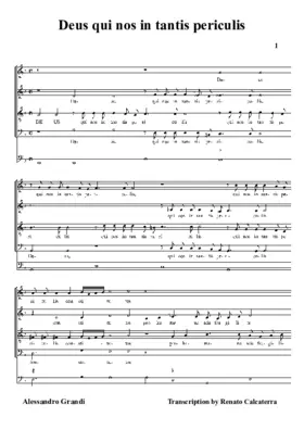Deus qui nos in tantis periculis