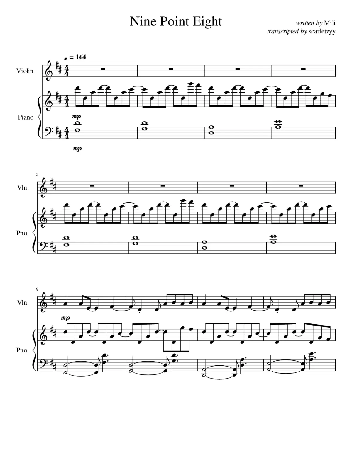 nine point eight - Page 1