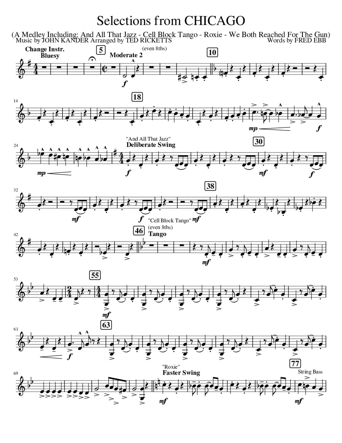 Our Lady Of Angels Fugue in G minor - Page 1