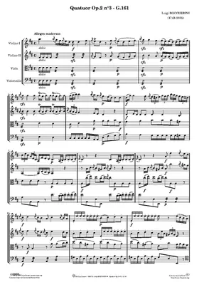 String Quartet in D major