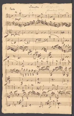 Keyboard Trio in A minor