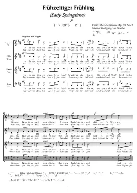 Frühzeitiger Frühling, Op. 59, No. 2