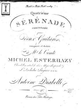 Serenade Concertante No.4 for 2 Guitars
