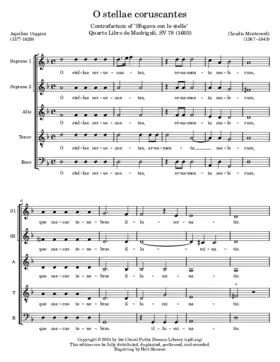 O stellae coruscantes