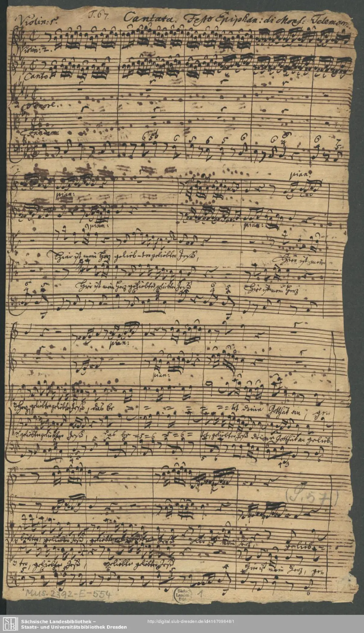 Hier ist mein Herz, geliebter Jesu, - Page 1