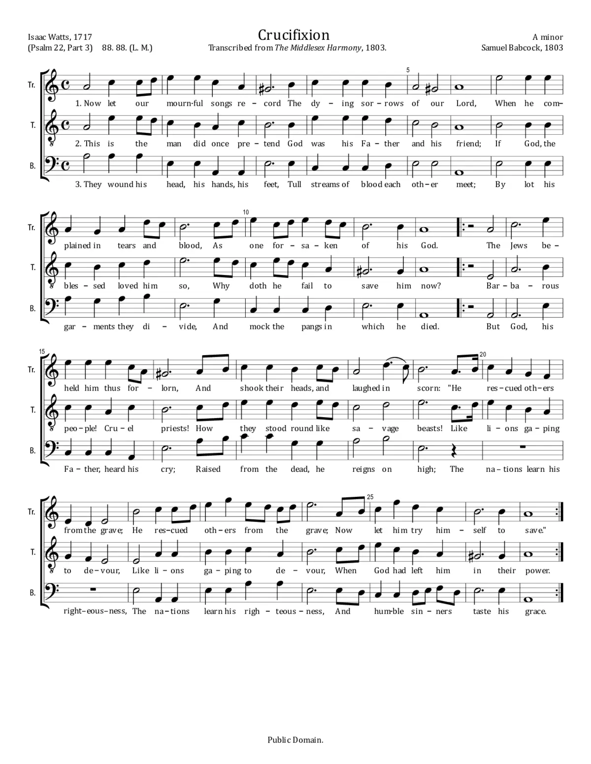 Crucifixion - Page 1