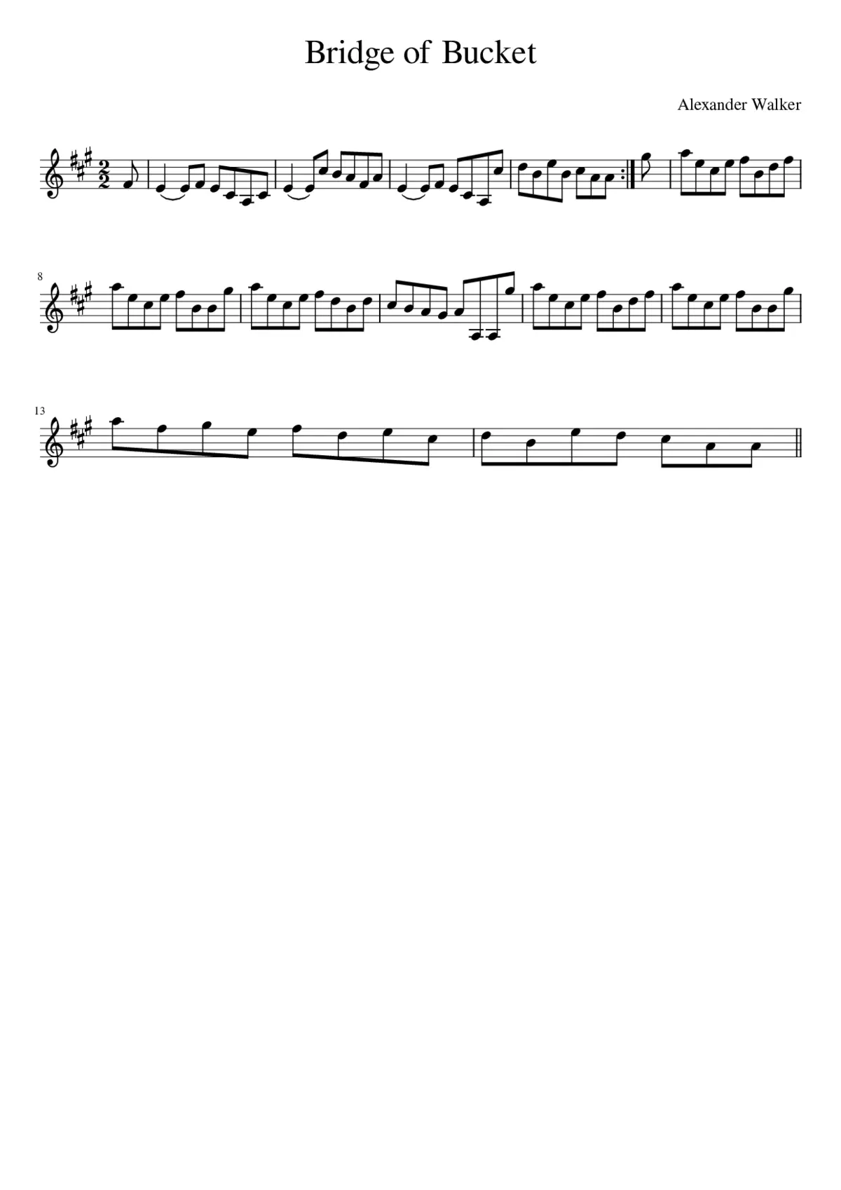 Bridge of Bucket - Page 1