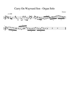 carry on wayward son