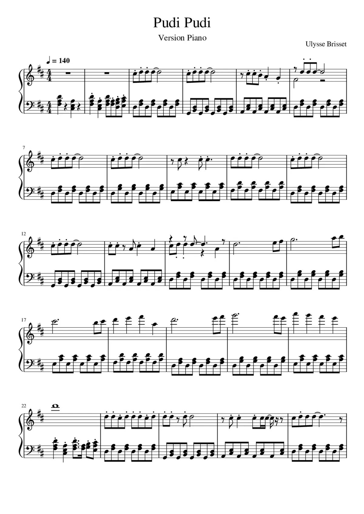 Puddi Puddi - Page 1