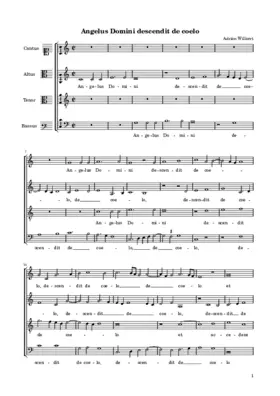 Angelus Domini descendit de coelo