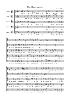 Non è lasso martire