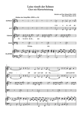 Leise rieselt der Schnee