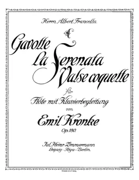 3 Pieces for Flute and Piano