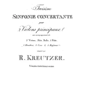 3 Sinfonie concertante