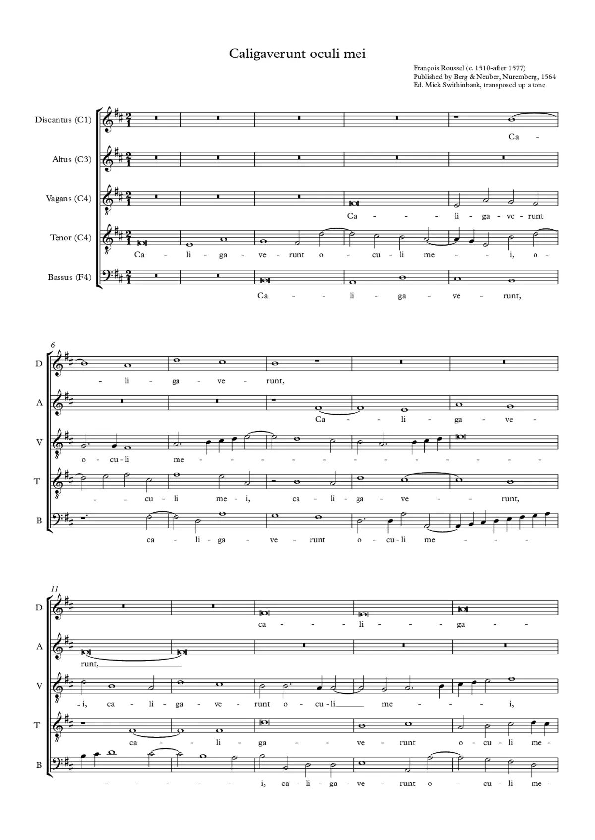 Caligaverunt - Page 1